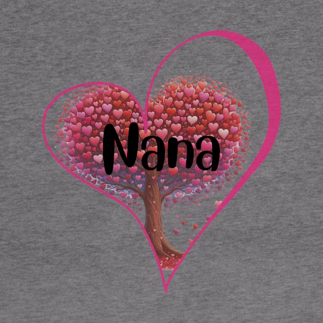 Heart for Nana gift by MamaJemDesigns